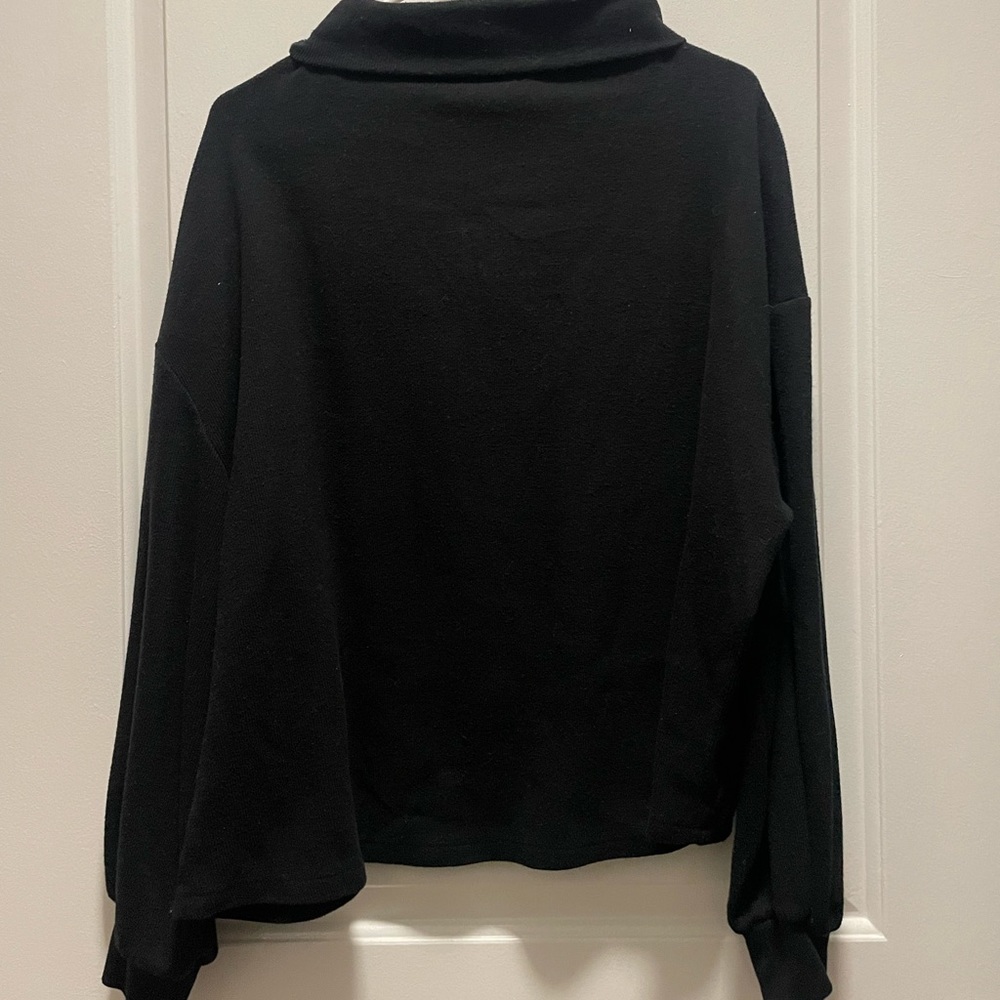 Black Turtleneck Sweater